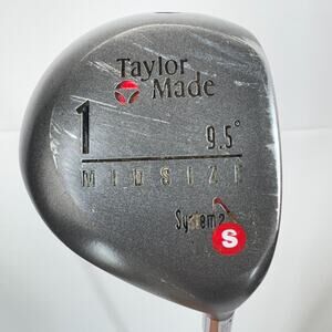 TaylorMade Midsize System 2 Driver 9.5 Degrees Dynamic Gold S300 True Temper